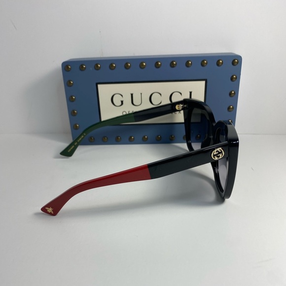 GUCCI GG0163S 003  Cateye Sunglass - Picture 11 of 14